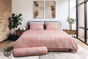 Bộ chăn ga tencel Eco Rosa ER19 Ecopillo