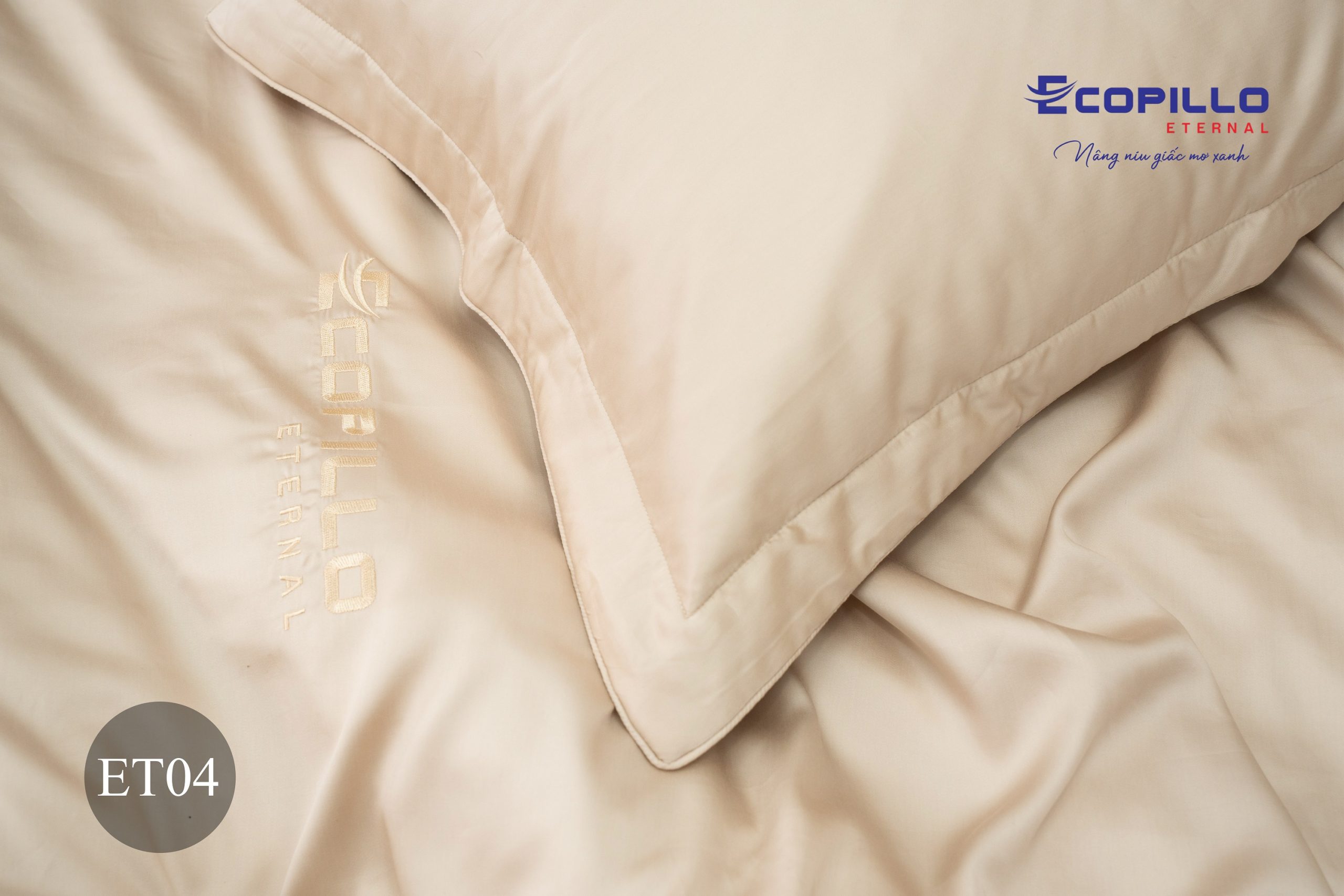 Bộ chăn ga gối cao cấp Eco Tera ET04 (4) Bộ chăn ga gối cao cấp Eco Tera ET04 Ecopillo