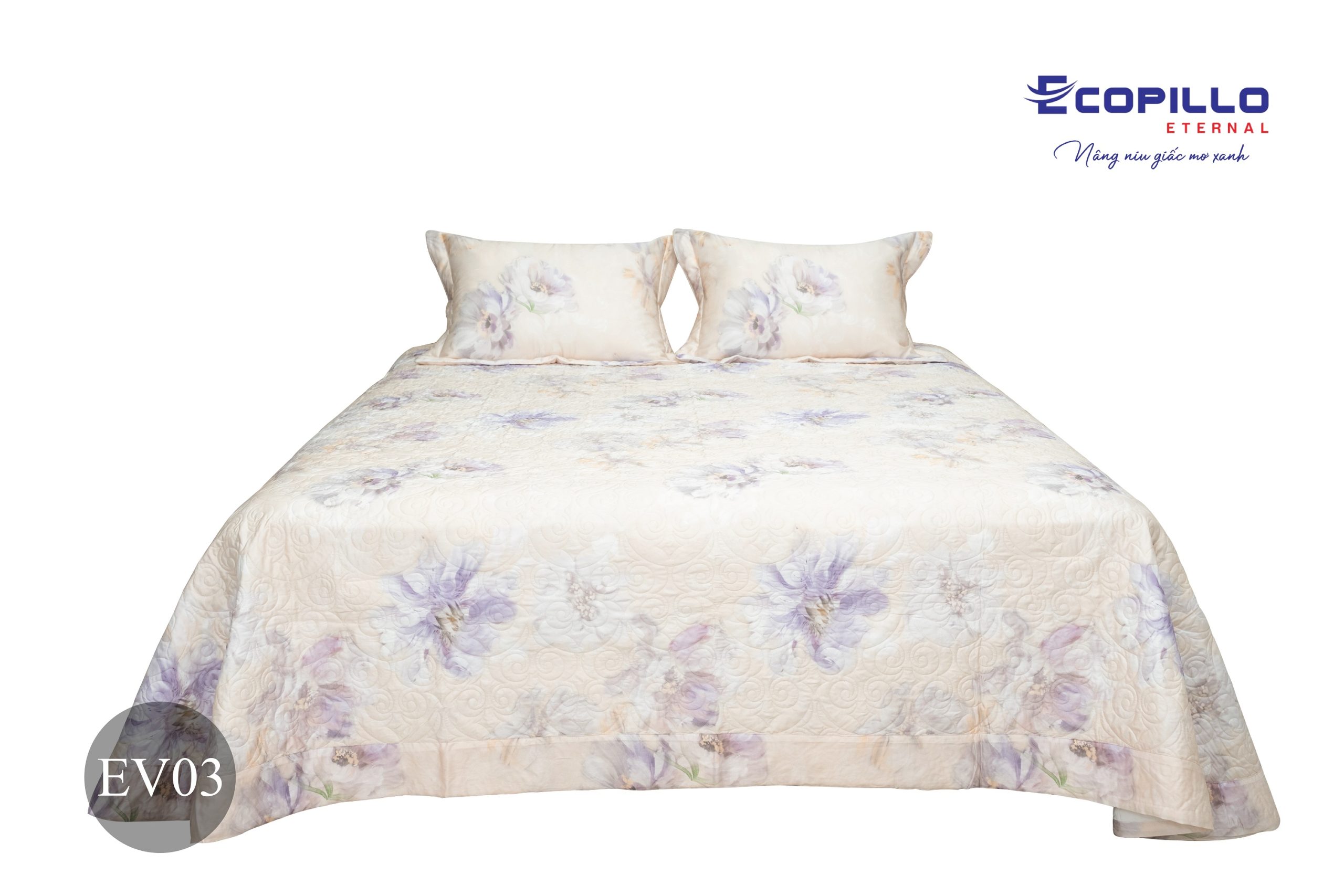 Bộ chăn ga gối cao cấp Eco Vera EV03 Bộ chăn ga gối cao cấp Eco Vera EV03 Ecopillo