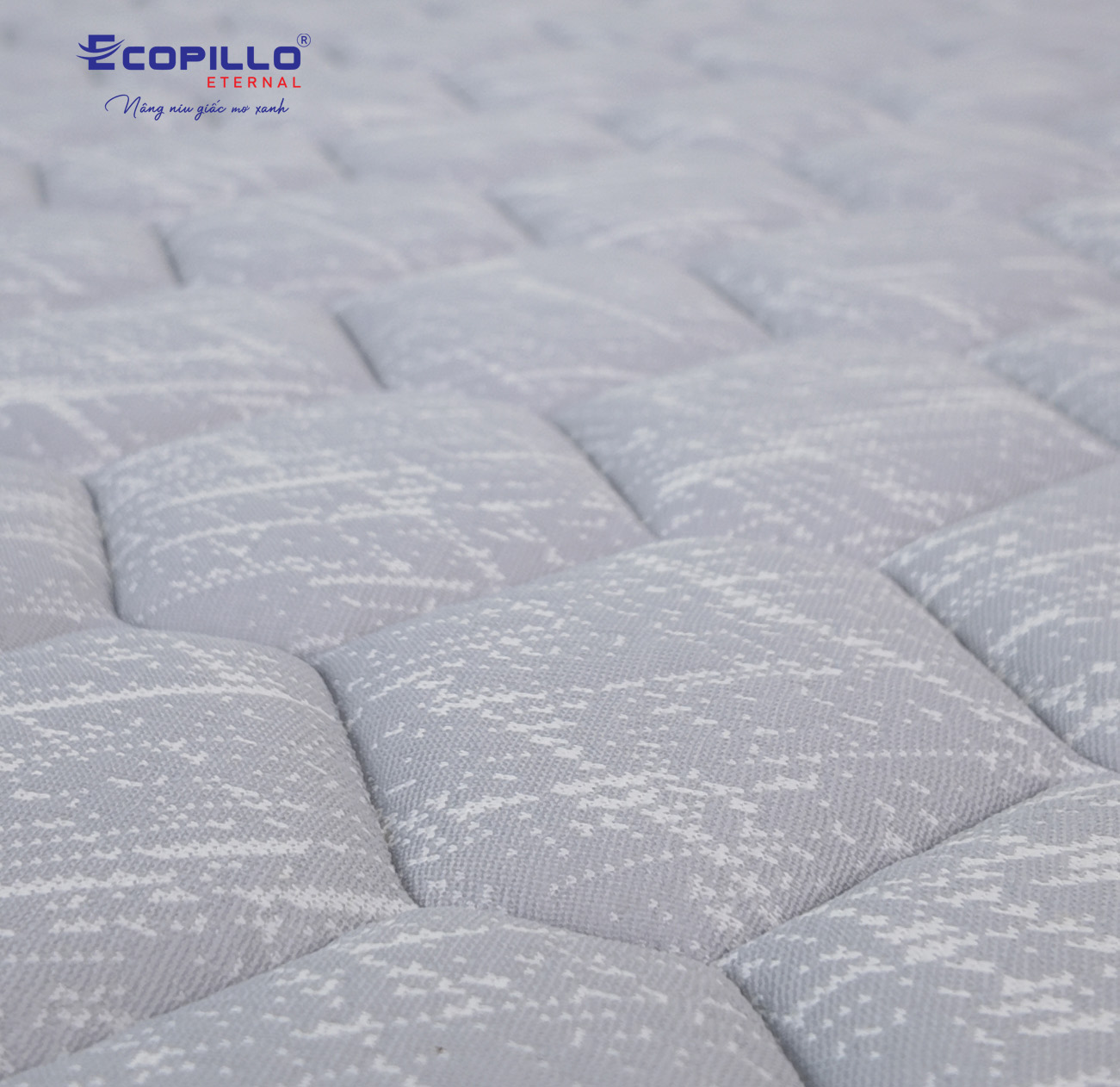 Đệm bông nano chần foam Ecopillo Đệm bông nano chần foam Ecopillo